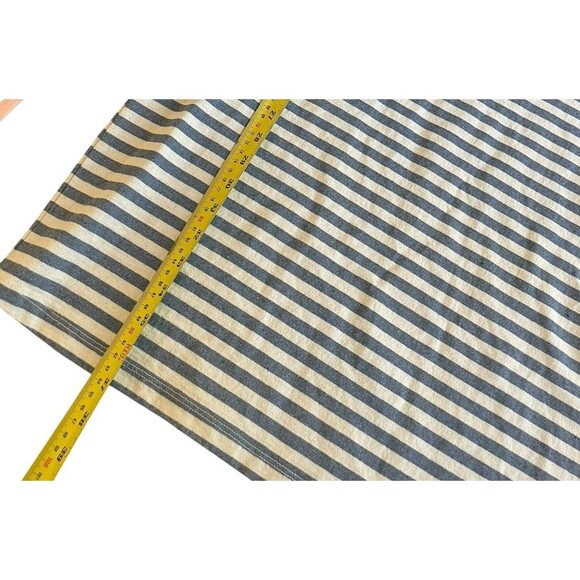 OUTERKNOWN New Denim Project Boatneck Blue Striped Dress Size Large NWT $98 - Picture 8 of 13